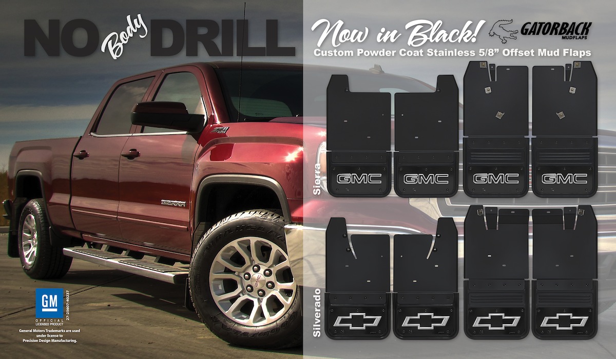 How to install mud flaps on a gmc truck #2