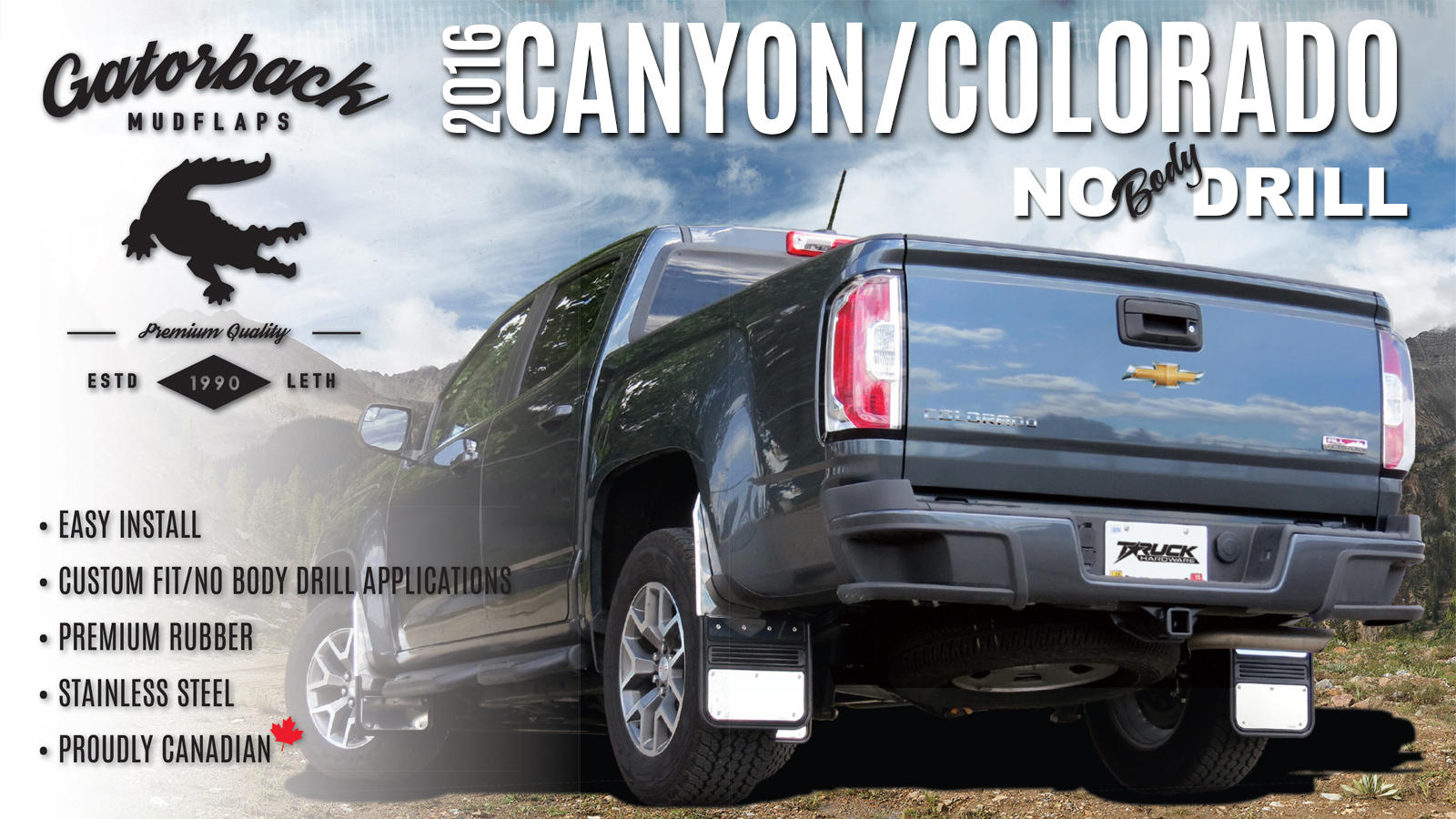 Gatorback Mud Flaps, Truck Accessories Truck Hardware