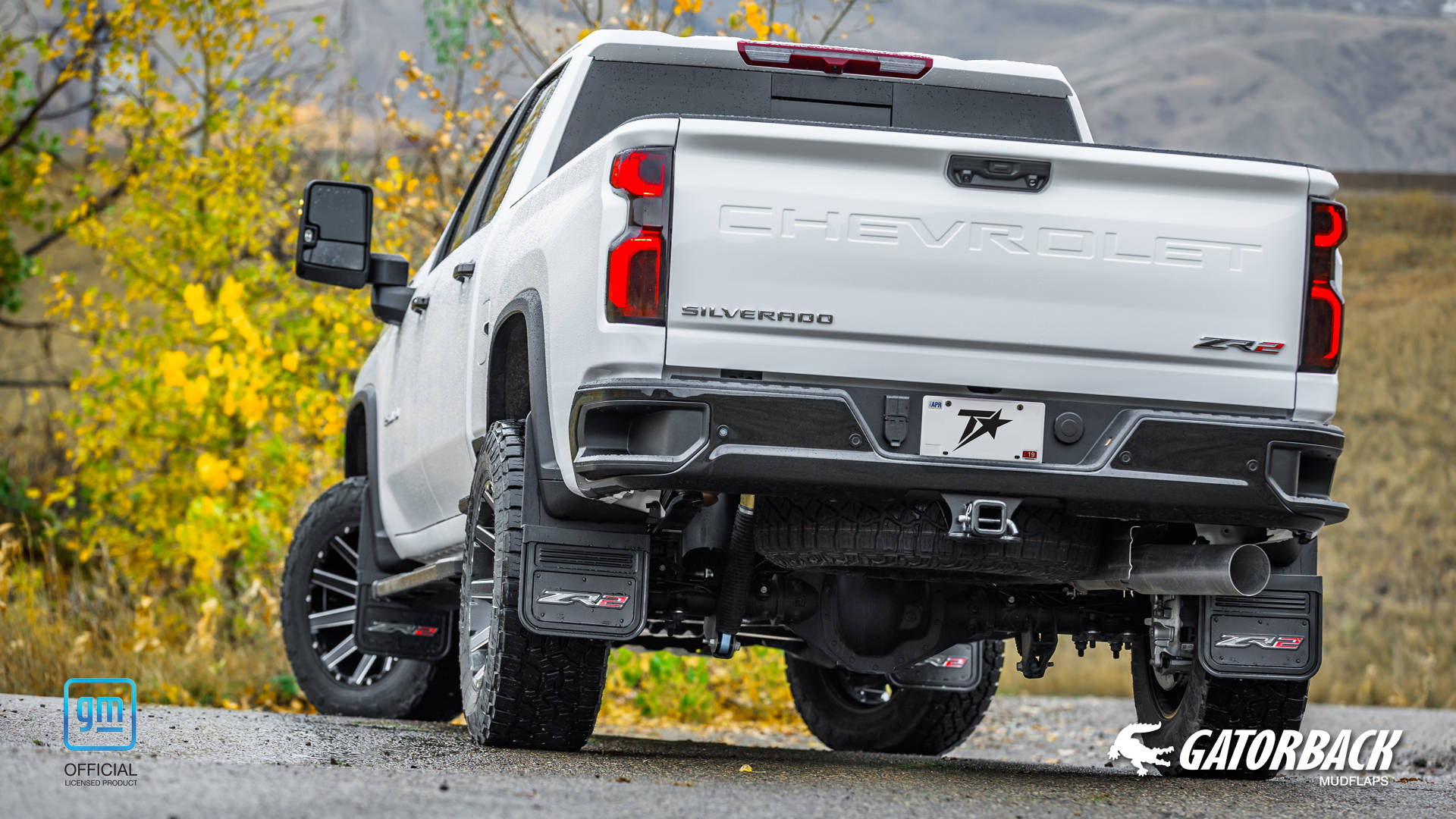 2024 Chevrolet Silverado HD ZR2 Gatorback CN Mud Flaps