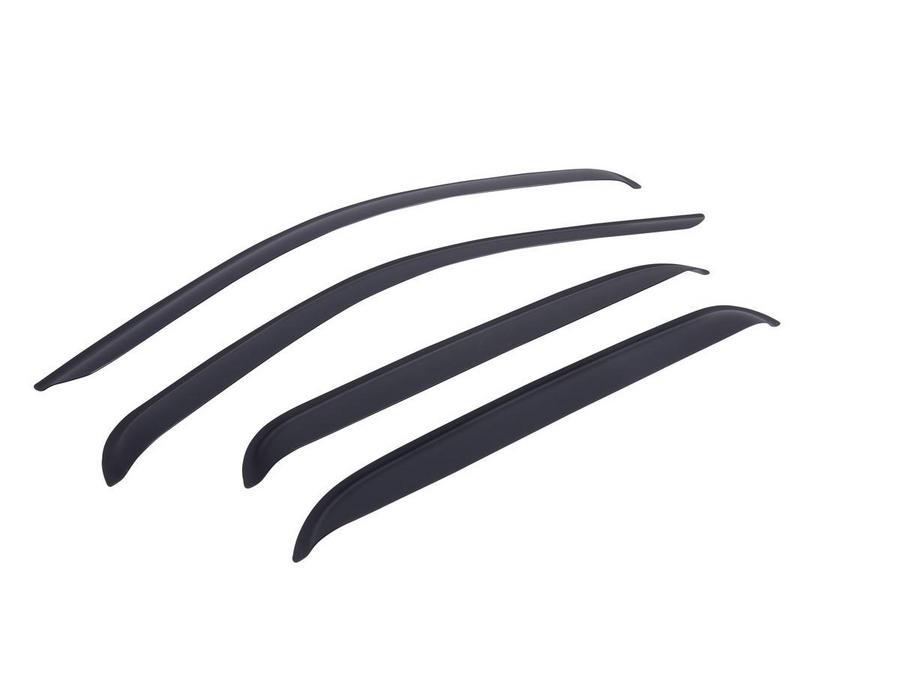 Truck Hardware EGR Tapeon Window Visors Matte Black