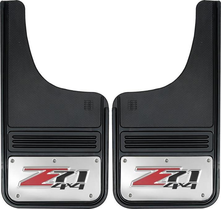Truck Hardware Truck Hardware Gatorback Z71 4x4 Mud Flaps GB1223CUTZ71