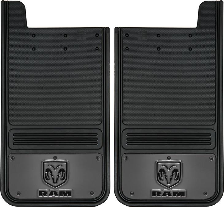 Truck Hardware Truck Hardware Gatorback RAM V Mud Flaps Gunmetal