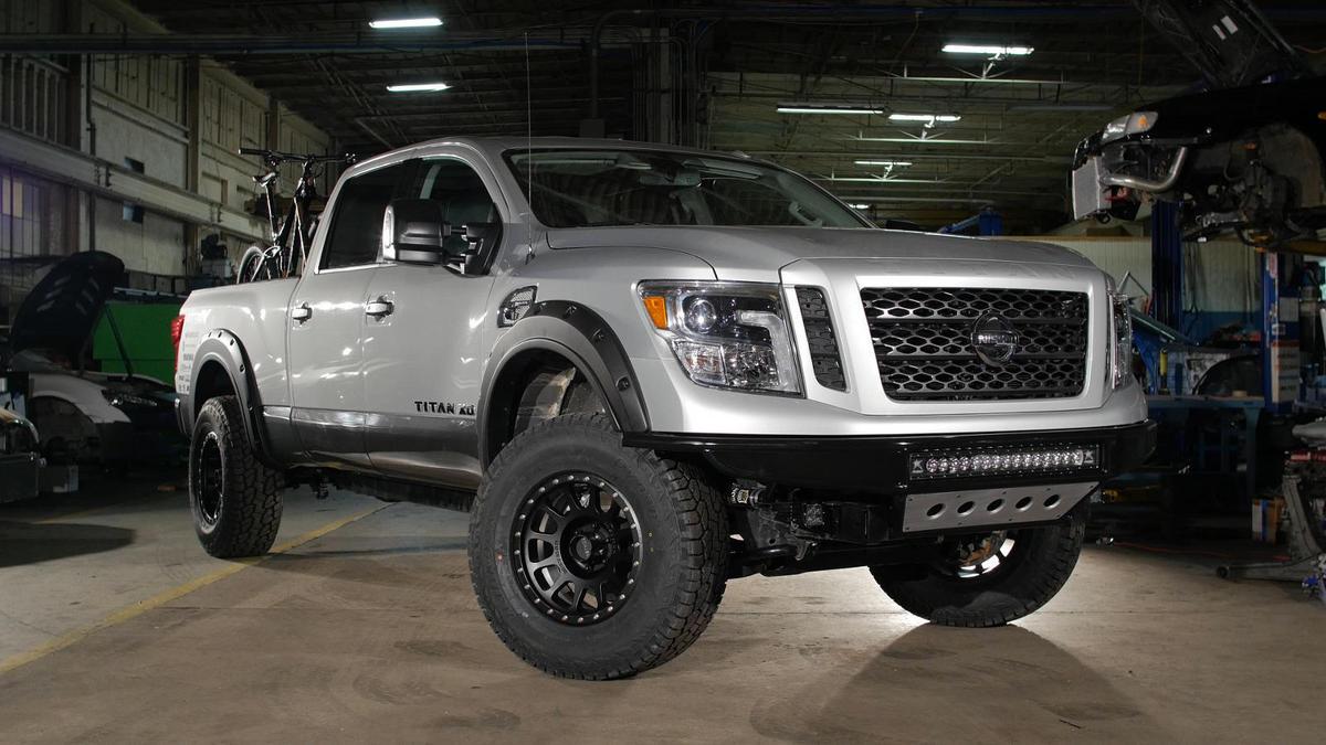 Custom Nissan Titan >> Truck Hardware - EGR Bolt-on Look Fender Flares - Matte Black Custom Nissan Titan >> Truck Hardware - EGR Bolt-on Look Fender Flares - Matte Black