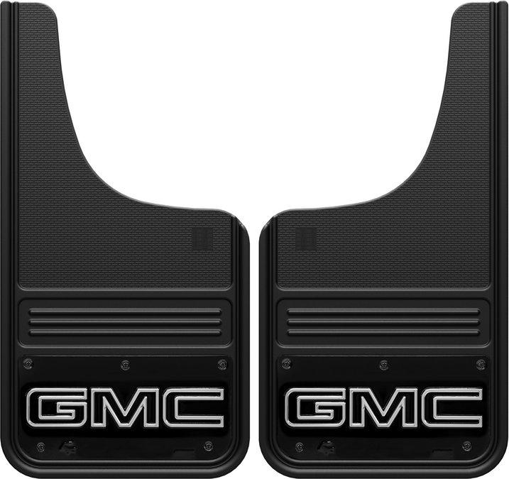 Truck Hardware Truck Hardware Gatorback GMC Mud Flaps Black/Wrap