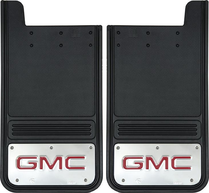 Truck Hardware Truck Hardware Gatorback GMC Mud Flaps Red GB1223GR
