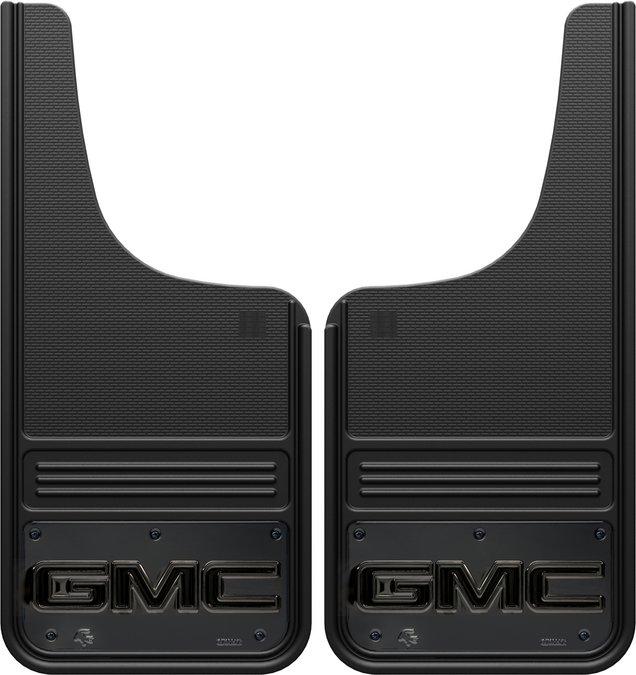 Truck Hardware Truck Hardware Gatorback GMC Mud Flaps Gunmetal
