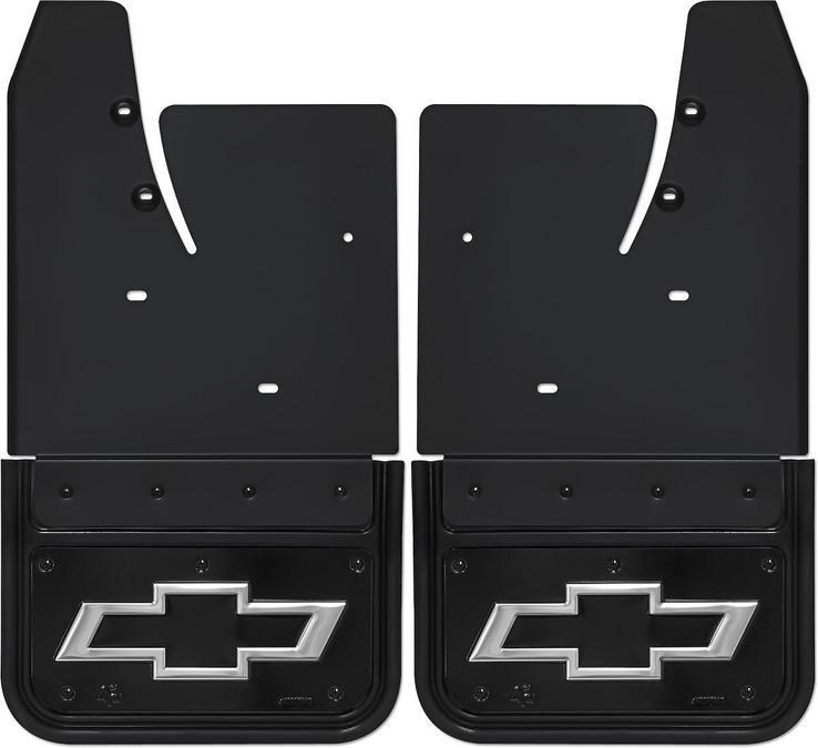Truck Hardware Truck Hardware Gatorback CA Chevrolet Logo Mud Flaps