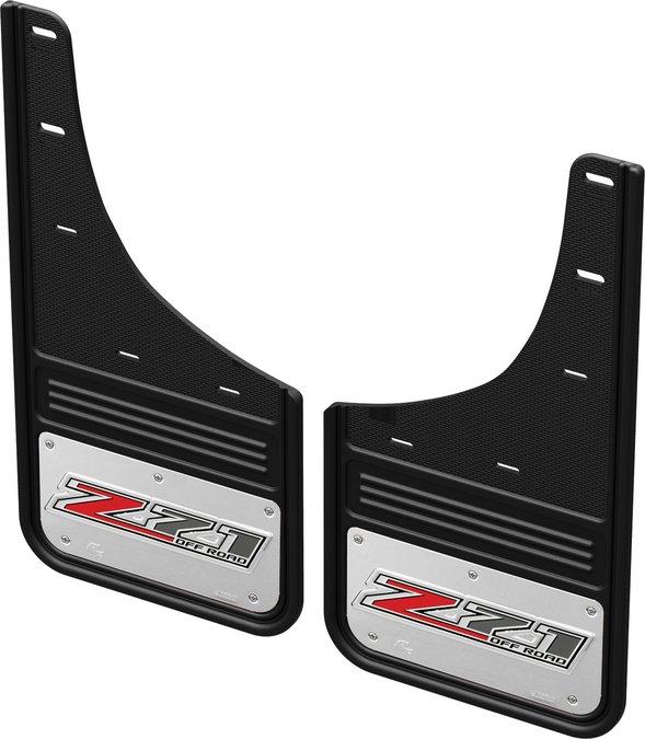 Truck Hardware Truck Hardware Gatorback CR Z71 Mud Flaps Red/Grey