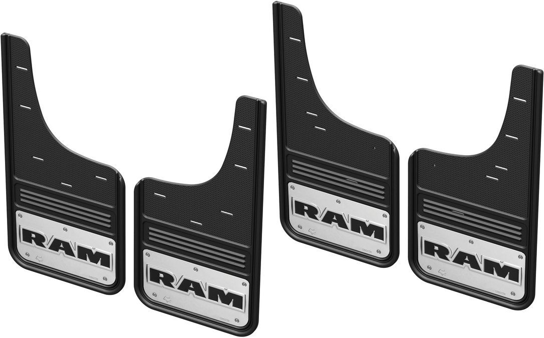 Gatorback CR RAM Text Mud Flaps