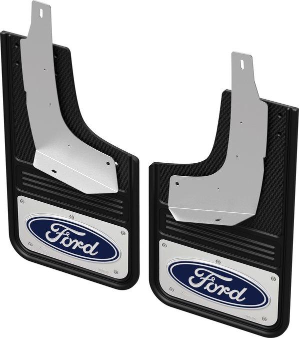 Truck Hardware Truck Hardware Gatorback CR Ford Logo Mud Flaps Blue