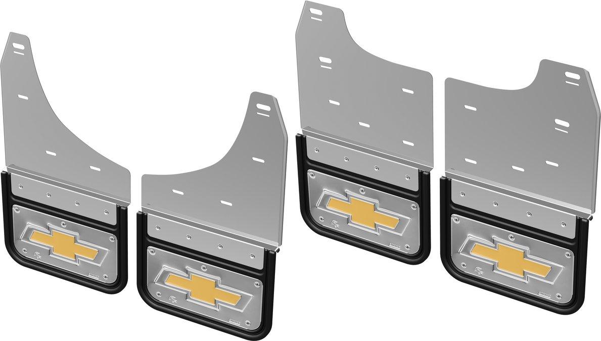 Truck Hardware Truck Hardware Gatorback CS Chevrolet Logo Mud Flaps