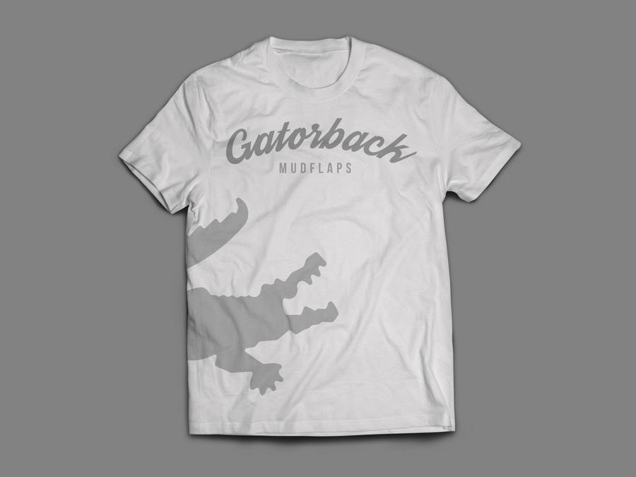 Gatorback Wrap Men's T-Shirt - White