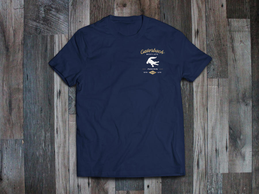 Gatorback Est 1990 Men's T-Shirt - Navy