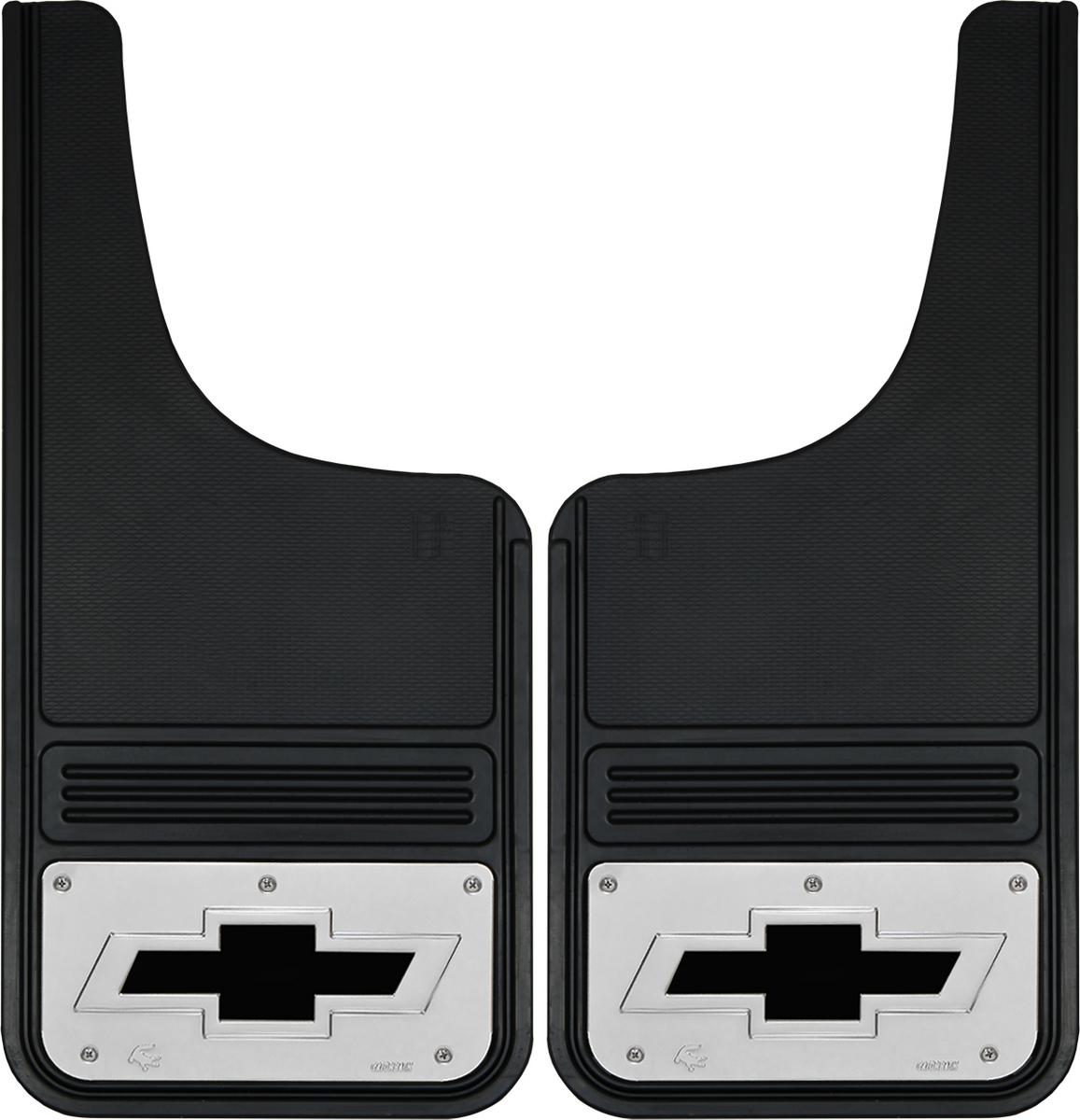 Truck Hardware - Truck Hardware Gatorback Chevrolet Logo Mud Flaps