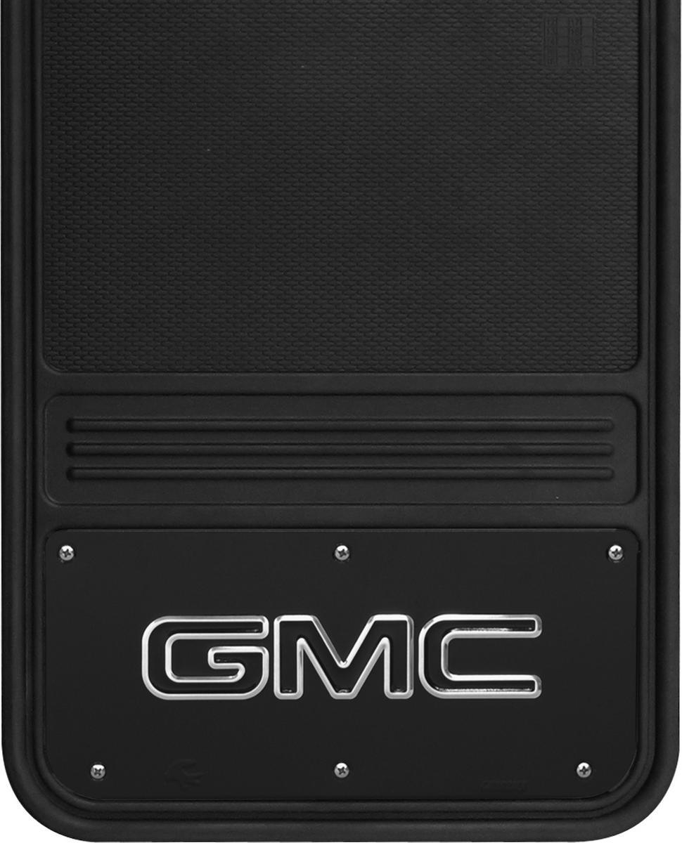 Truck Hardware Truck Hardware Gatorback GMC Mud Flaps Black/Wrap