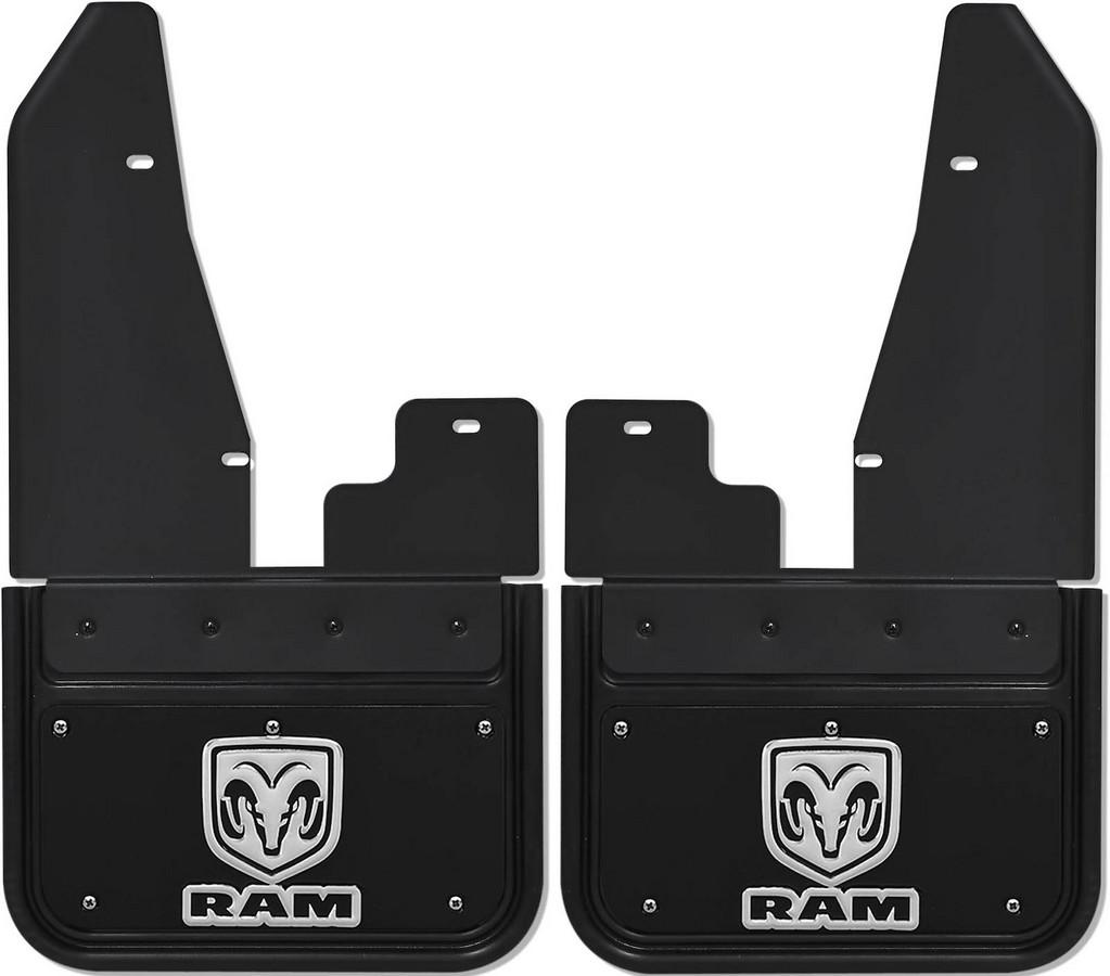 Truck Hardware Truck Hardware Gatorback CS RAM V Mud Flaps Black/Wrap
