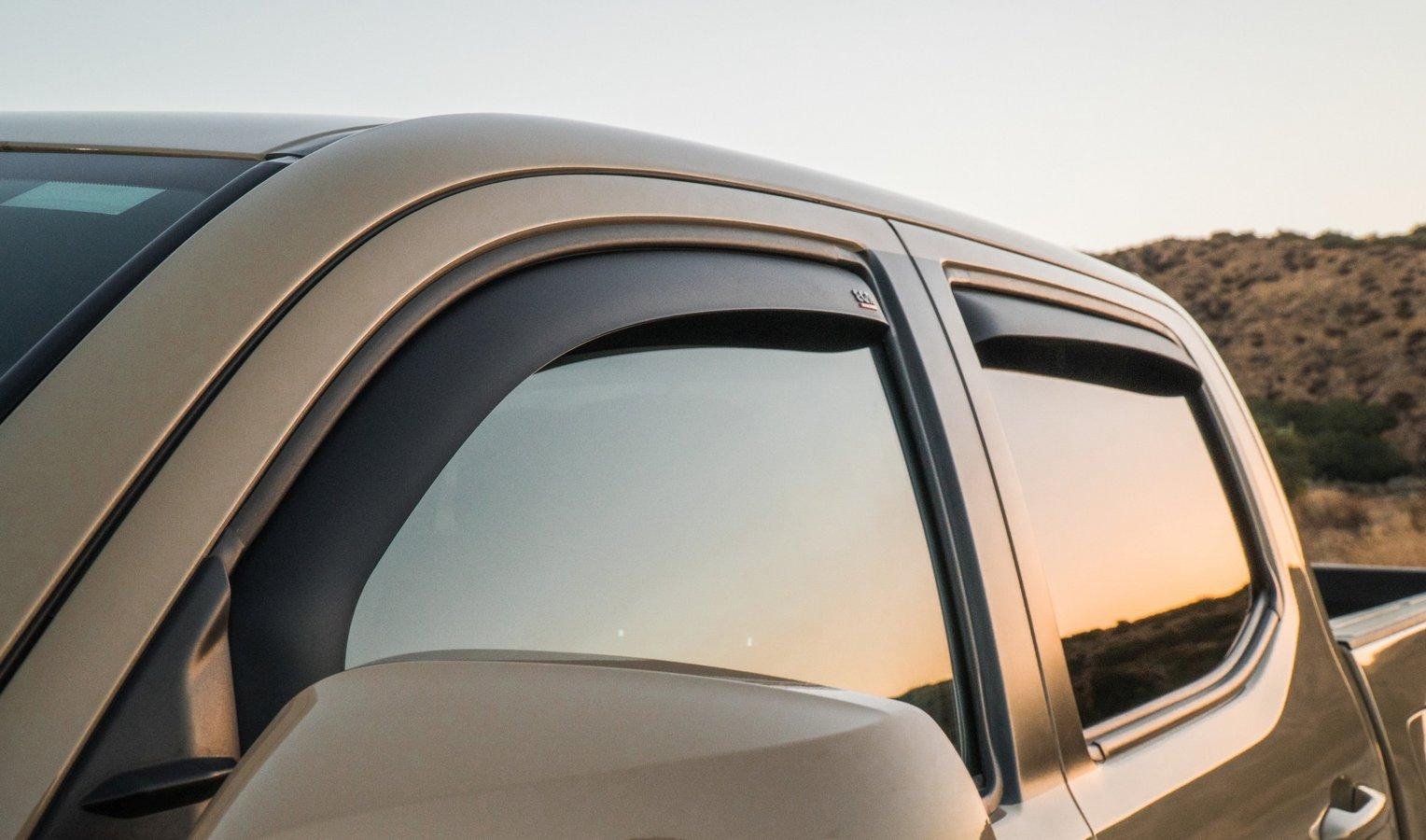 Truck Hardware EGR InChannel Window Visors Matte Black E575085