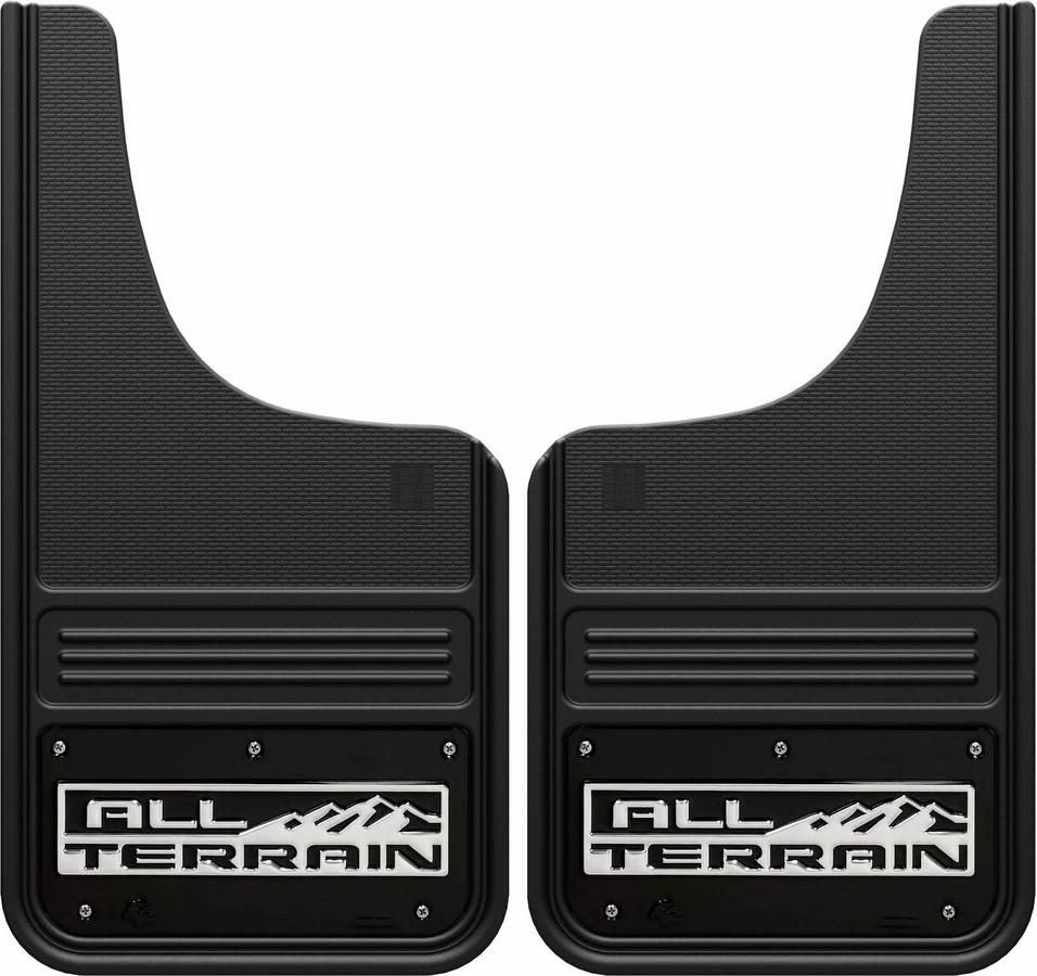 Truck Hardware Truck Hardware Gatorback All Terrain Mud Flaps Black