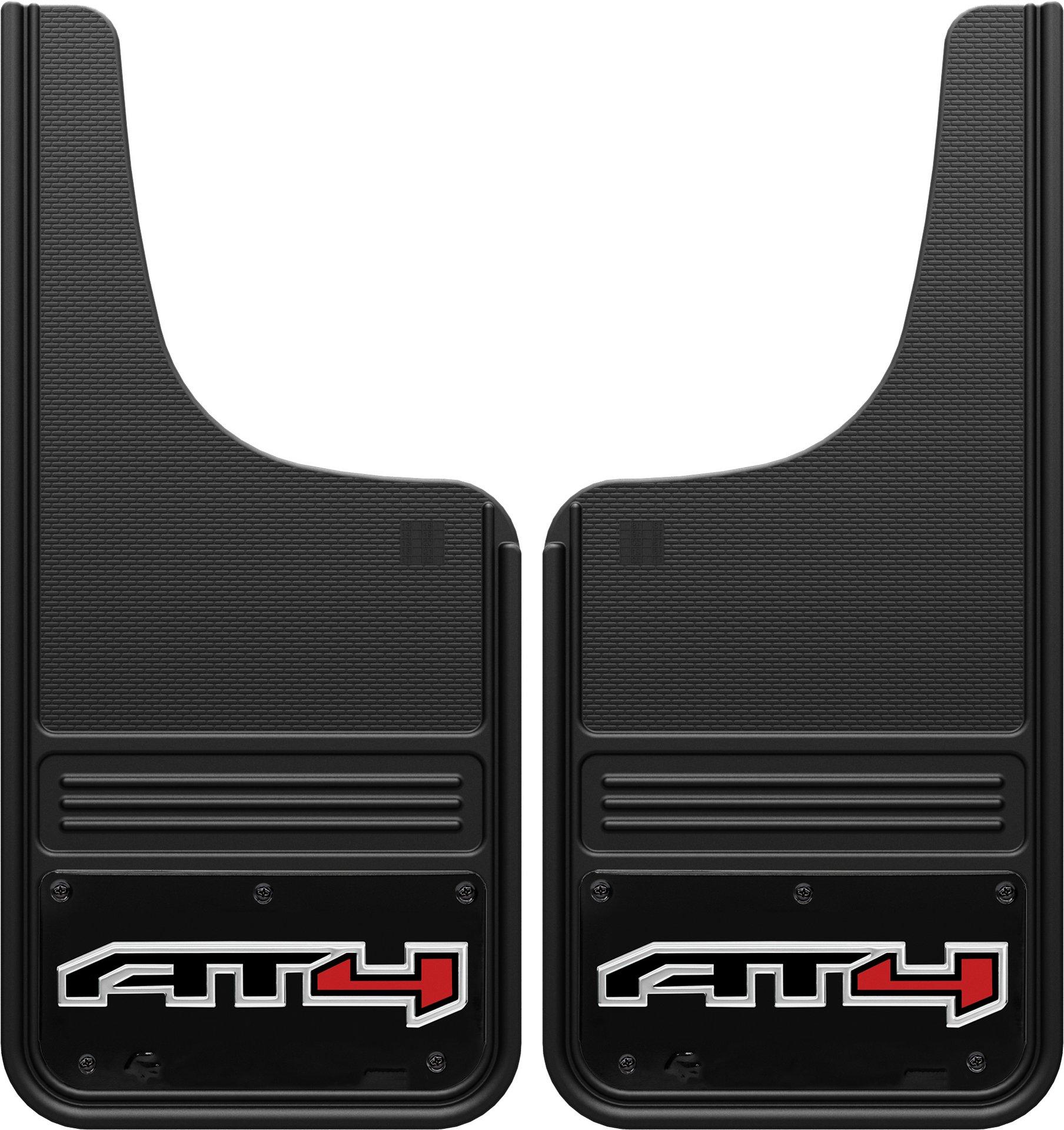 Truck Hardware Truck Hardware Gatorback AT4 Mud Flaps Black/Wrap