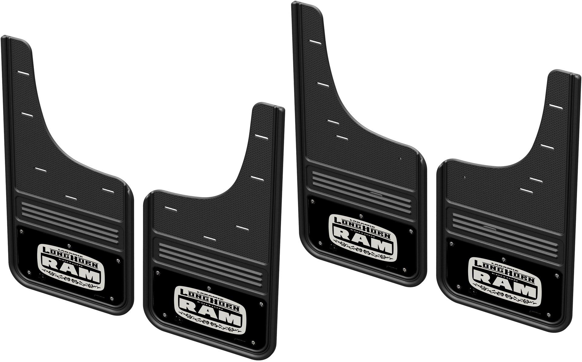 Truck Hardware Truck Hardware Gatorback CR Longhorn Mud Flaps Black