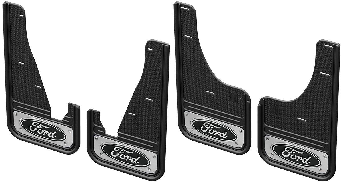 Truck Hardware Truck Hardware Gatorback CR Ford Logo Mud Flaps Black