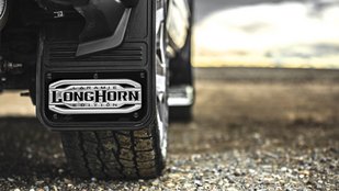 Gatorback Longhorn 2 Mud Flaps - Black/Wrap