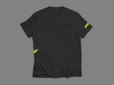 Logo Men's T-Shirt - Grey/Lime