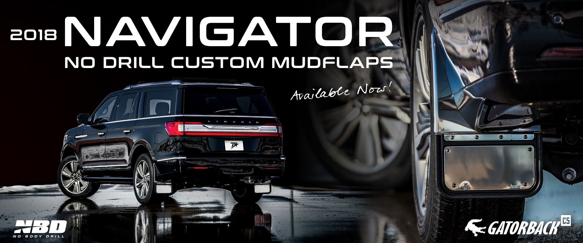 Gatorback CS Lincoln Navigator Mudflaps