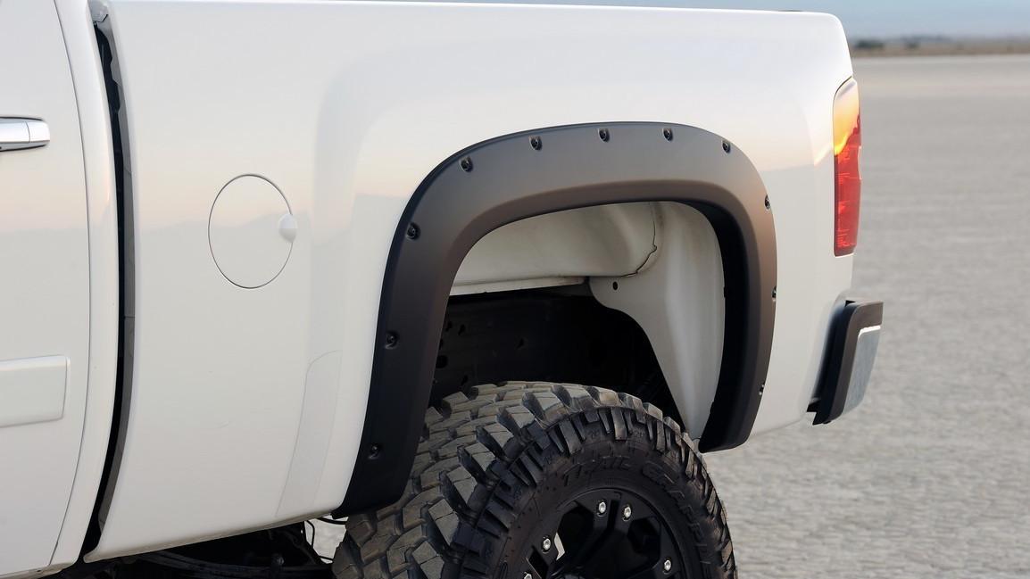 Truck Hardware - EGR Bolt-on Look Fender Flares - Matte Black - E791405