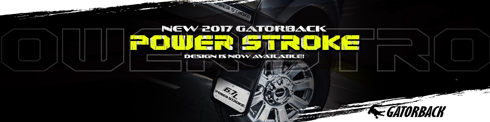 2017 Gatorback Power Stroke Mudflaps