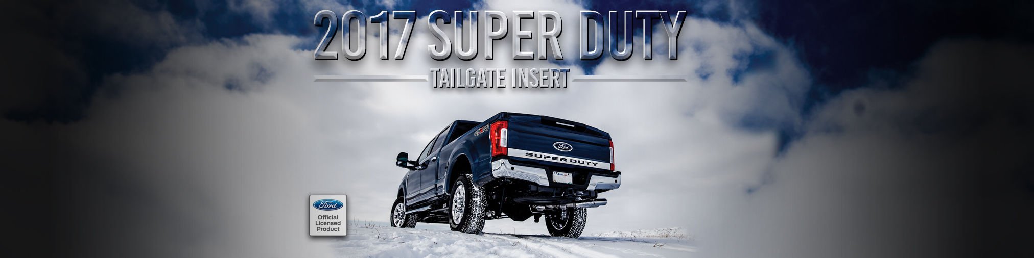 2017 Ford Super Duty Tailgate Insert