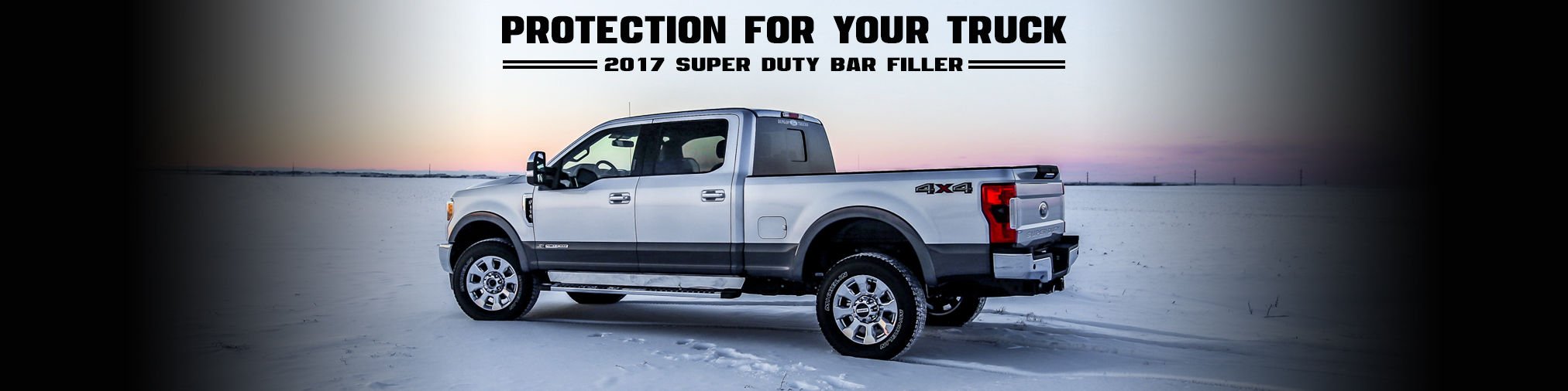 2017 Ford Super Duty Bar Fillers