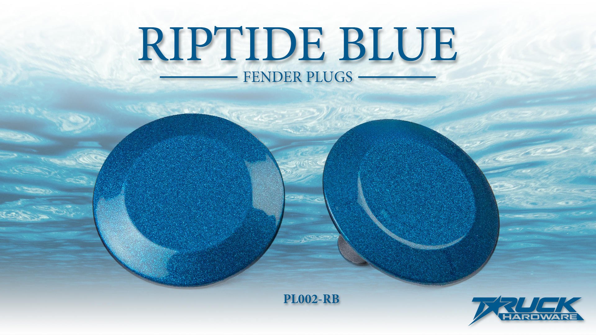 Riptide Blue Fender Plugs