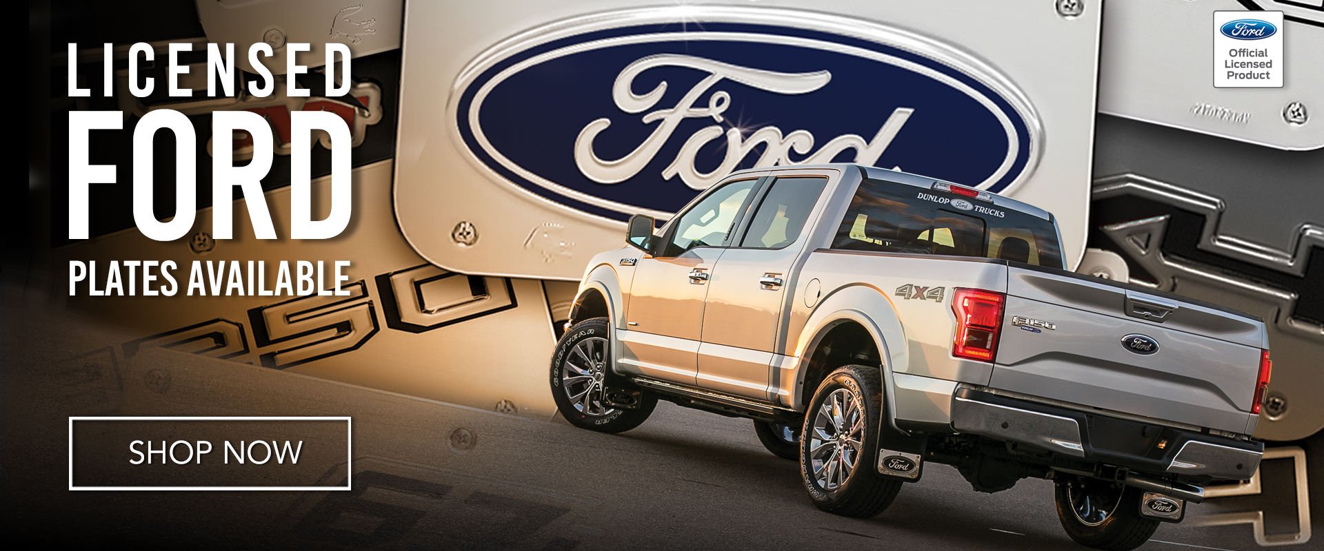 Gatorback Ford Licensed Plates