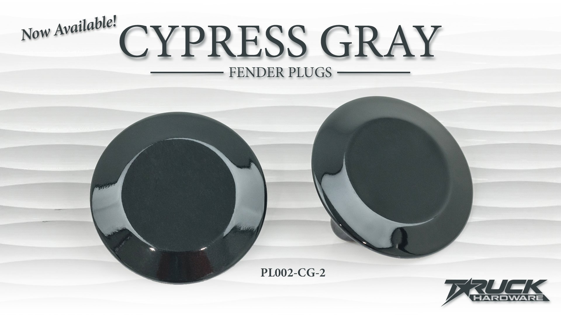 Cypress Grey Fender Plugs