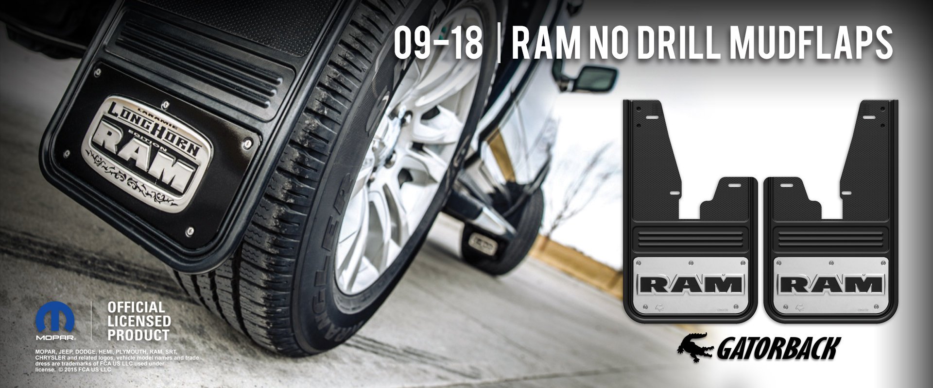 Gatorback CR Ram Mudflaps