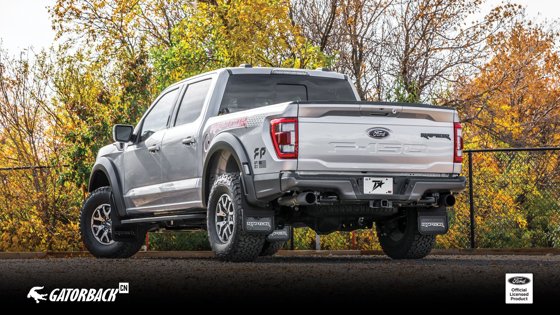 2022 Ford F150 Raptor Gatorback CN Mudflaps