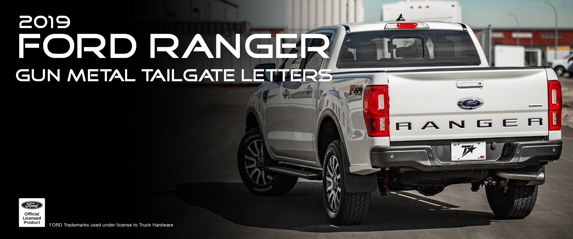 Ford Ranger Tailgate Letters